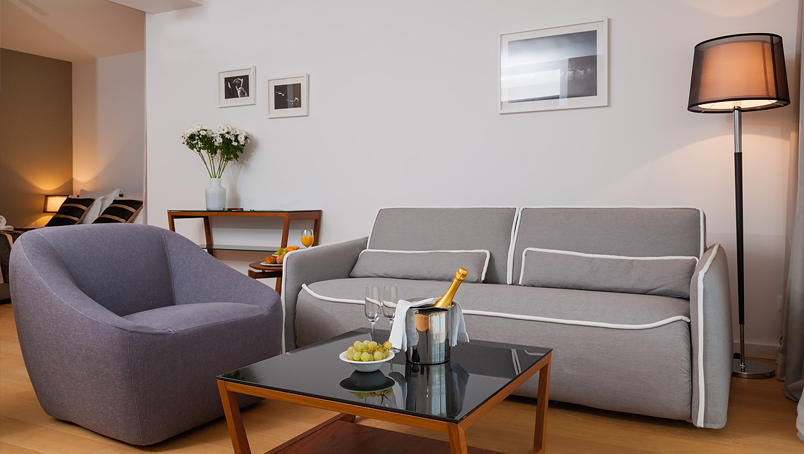 Junior Suite seating area