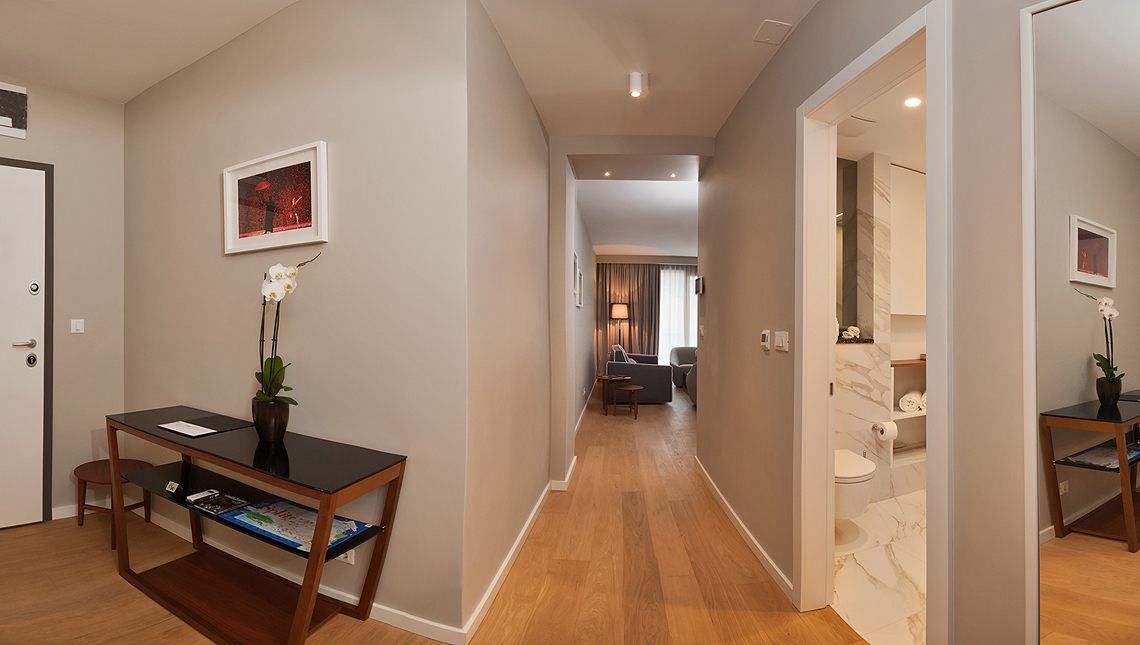 Luxury Suite hallway