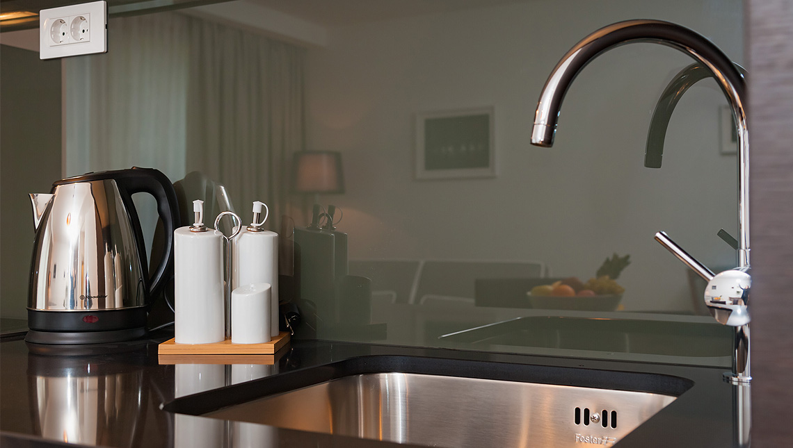 Luxury Suite kitchen detail